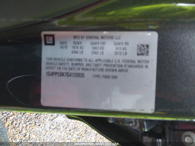 Photo 8 VIN: 1G4PP5SK7G4120835 - BUICK VERANO 