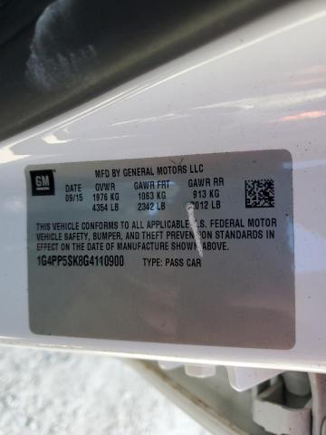 Photo 12 VIN: 1G4PP5SK8G4110900 - BUICK VERANO 