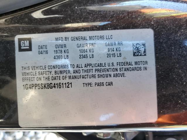 Photo 12 VIN: 1G4PP5SK8G4161121 - BUICK VERANO 