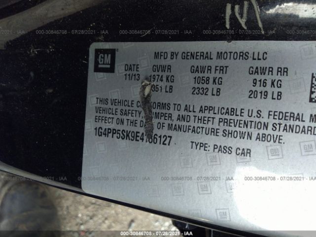 Photo 8 VIN: 1G4PP5SK9E4136127 - BUICK VERANO 