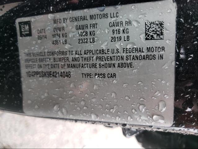 Photo 9 VIN: 1G4PP5SK9E4214048 - BUICK VERANO 