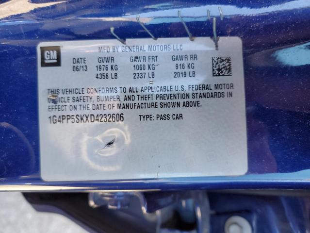 Photo 11 VIN: 1G4PP5SKXD4232606 - BUICK VERANO 