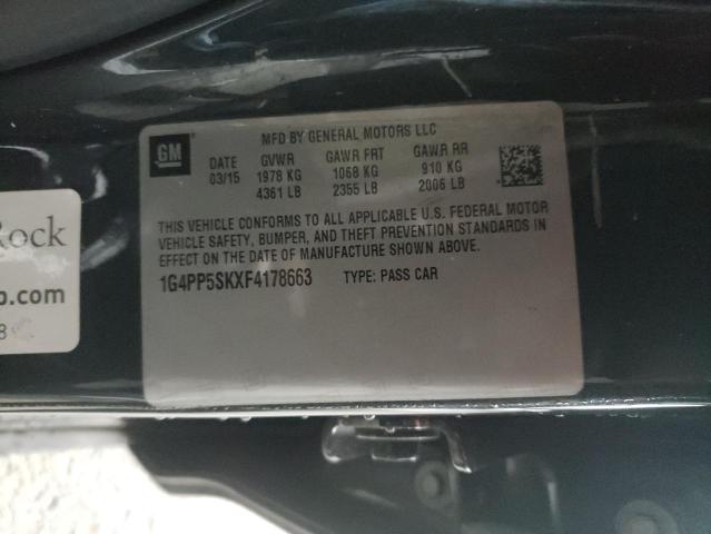 Photo 9 VIN: 1G4PP5SKXF4178663 - BUICK VERANO 