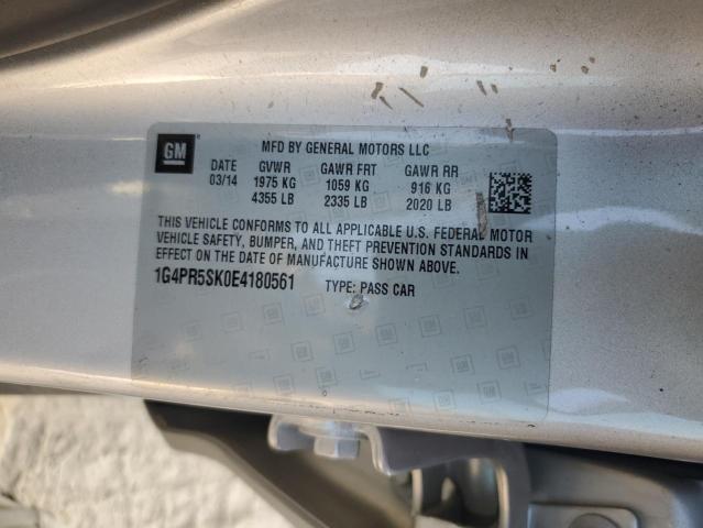 Photo 11 VIN: 1G4PR5SK0E4180561 - BUICK VERANO CON 