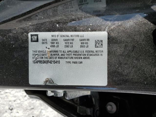 Photo 9 VIN: 1G4PR5SK0F4215410 - BUICK VERANO CON 