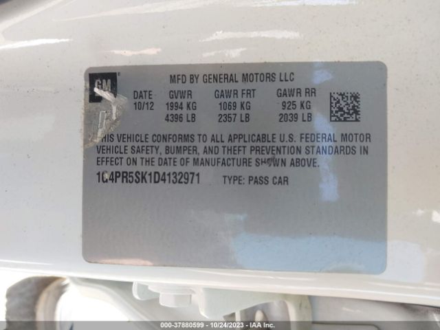 Photo 8 VIN: 1G4PR5SK1D4132971 - BUICK VERANO 