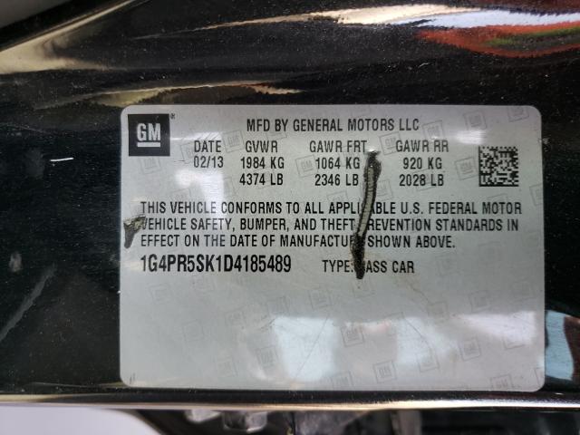 Photo 9 VIN: 1G4PR5SK1D4185489 - BUICK VERANO CON 