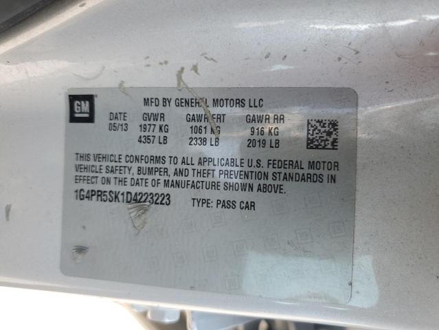 Photo 11 VIN: 1G4PR5SK1D4223223 - BUICK VERANO 