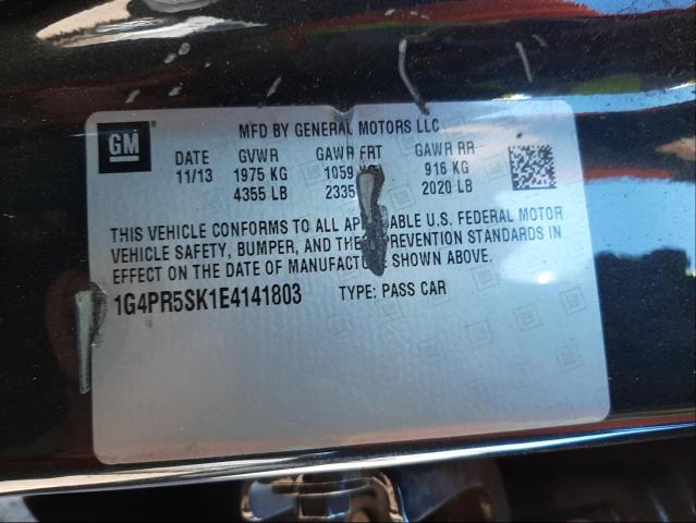 Photo 9 VIN: 1G4PR5SK1E4141803 - BUICK VERANO CON 