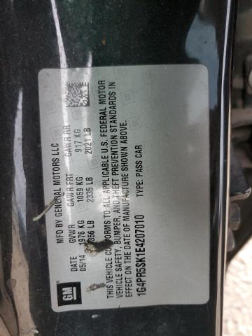 Photo 11 VIN: 1G4PR5SK1E4207010 - BUICK VERANO 