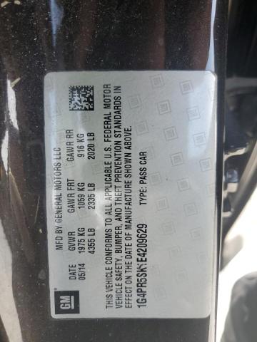 Photo 11 VIN: 1G4PR5SK1E4209629 - BUICK VERANO 