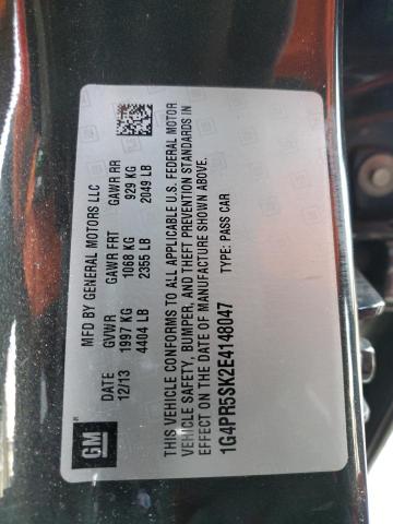 Photo 11 VIN: 1G4PR5SK2E4148047 - BUICK VERANO 