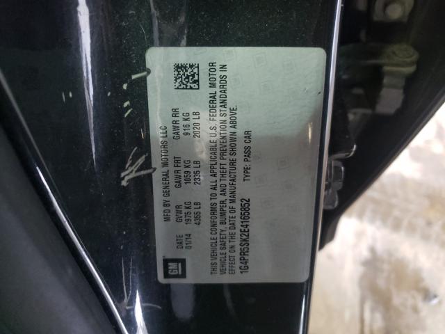 Photo 9 VIN: 1G4PR5SK2E4165852 - BUICK VERANO CON 