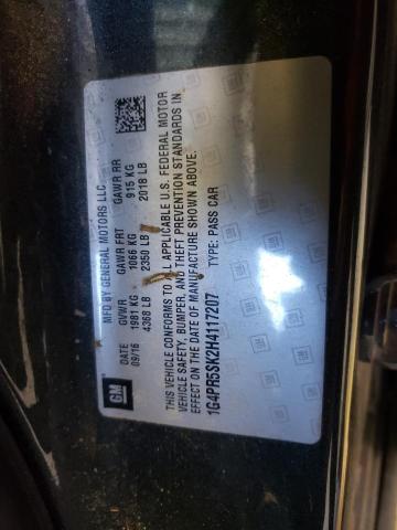 Photo 12 VIN: 1G4PR5SK2H4117207 - BUICK VERANO SPO 