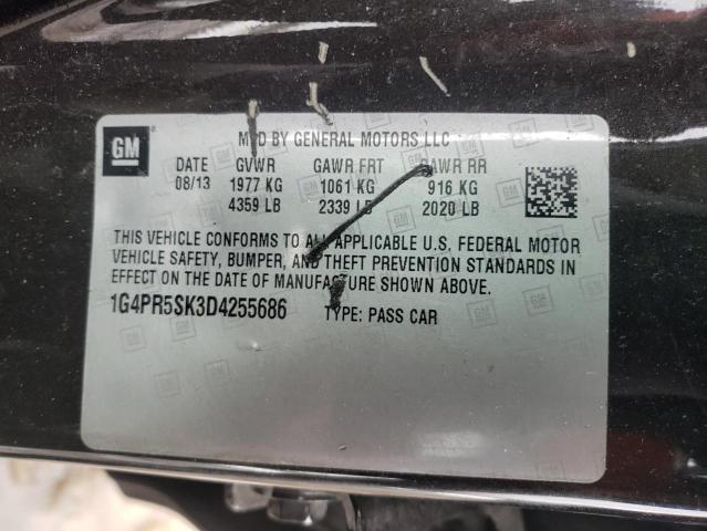 Photo 9 VIN: 1G4PR5SK3D4255686 - BUICK VERANO 