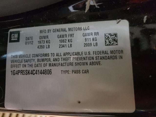 Photo 11 VIN: 1G4PR5SK4C4144806 - BUICK VERANO CON 