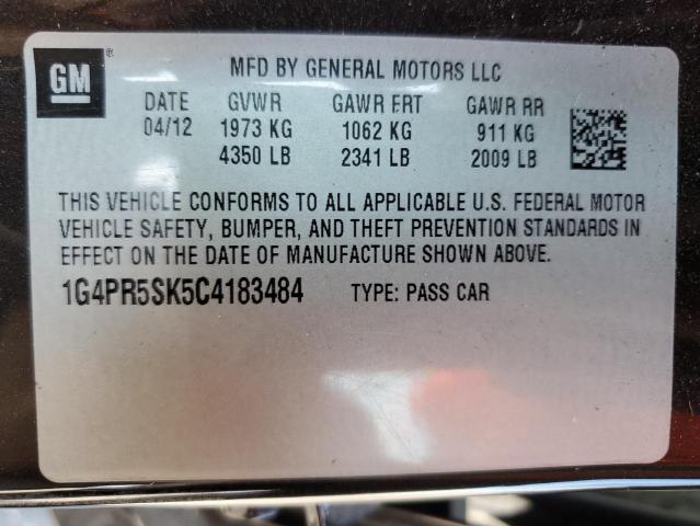 Photo 11 VIN: 1G4PR5SK5C4183484 - BUICK VERANO 