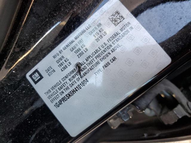 Photo 9 VIN: 1G4PR5SK6H4101804 - BUICK VERANO SPO 