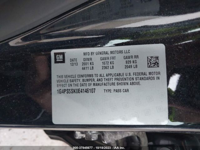 Photo 8 VIN: 1G4PS5SK0E4146107 - BUICK VERANO 