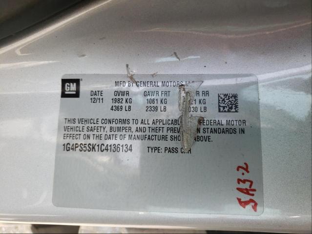 Photo 9 VIN: 1G4PS5SK1C4136134 - BUICK VERANO 