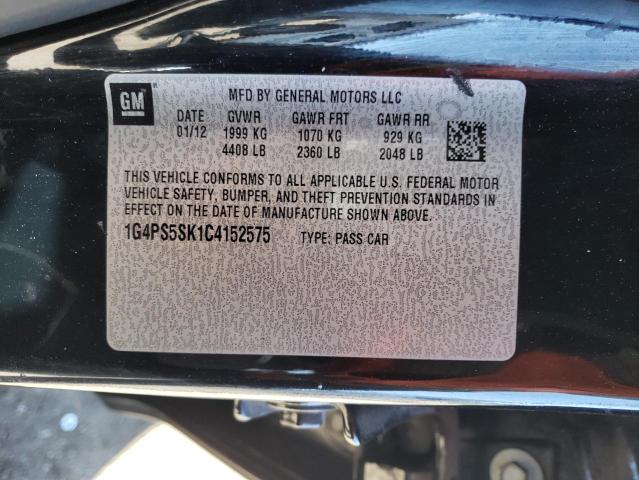 Photo 11 VIN: 1G4PS5SK1C4152575 - BUICK VERANO 