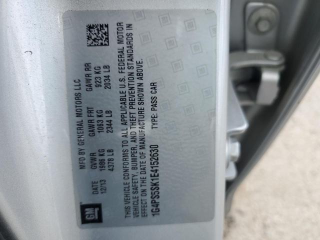 Photo 11 VIN: 1G4PS5SK1E4152630 - BUICK VERANO 