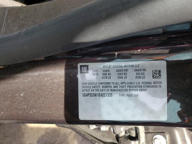 Photo 9 VIN: 1G4PS5SK1E4221333 - BUICK VERANO 