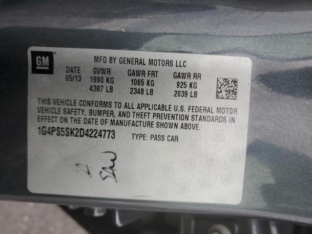 Photo 9 VIN: 1G4PS5SK2D4224773 - BUICK VERANO 