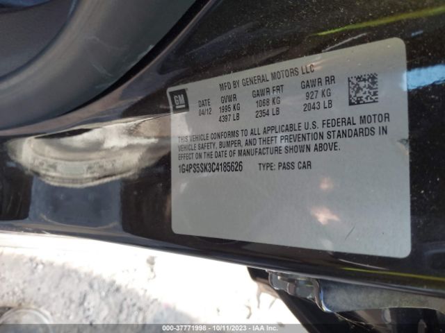 Photo 8 VIN: 1G4PS5SK3C4185626 - BUICK VERANO 