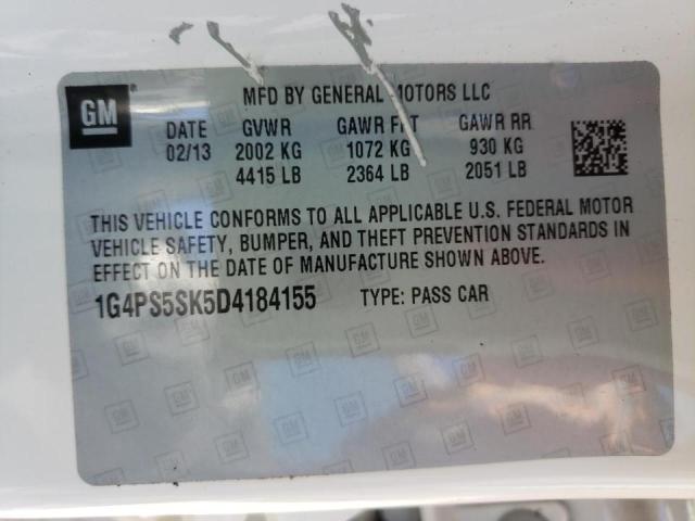 Photo 9 VIN: 1G4PS5SK5D4184155 - BUICK VERANO 