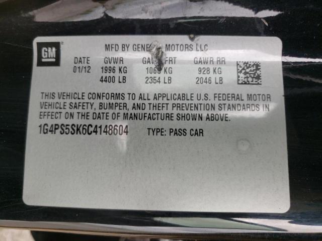 Photo 9 VIN: 1G4PS5SK6C4148604 - BUICK VERANO 