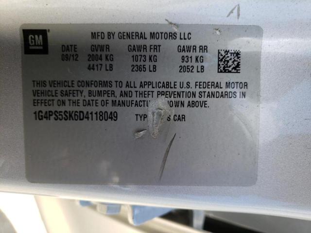 Photo 9 VIN: 1G4PS5SK6D4118049 - BUICK VERANO 