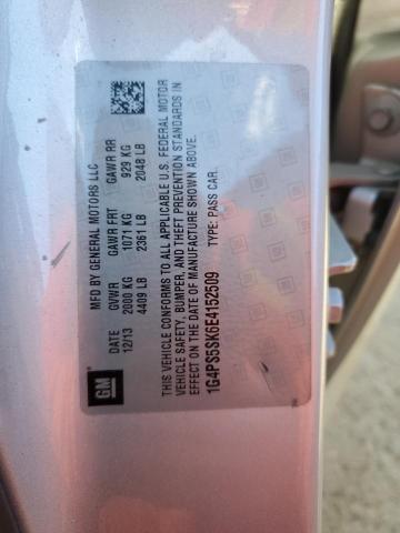 Photo 12 VIN: 1G4PS5SK6E4152509 - BUICK VERANO 