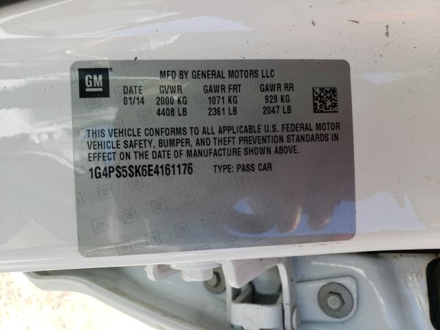 Photo 9 VIN: 1G4PS5SK6E4161176 - BUICK VERANO 