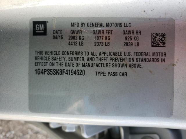 Photo 9 VIN: 1G4PS5SK8F4194620 - BUICK VERANO 