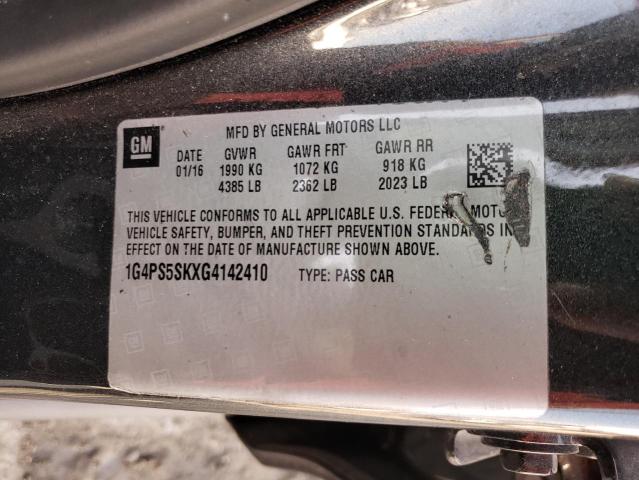 Photo 9 VIN: 1G4PS5SKXG4142410 - BUICK VERANO 