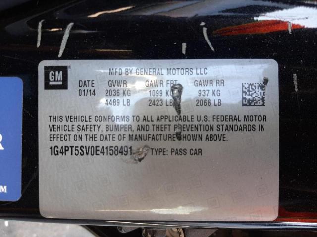 Photo 9 VIN: 1G4PT5SV0E4158491 - BUICK VERANO PRE 