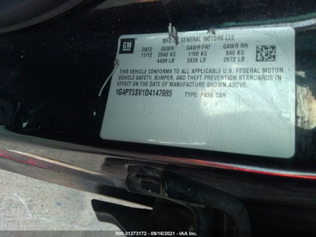 Photo 8 VIN: 1G4PT5SV1D4147885 - BUICK VERANO 