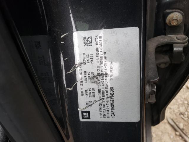 Photo 9 VIN: 1G4PT5SV5E4143968 - BUICK VERANO PRE 