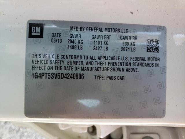 Photo 9 VIN: 1G4PT5SV6D4240806 - BUICK VERANO PRE 