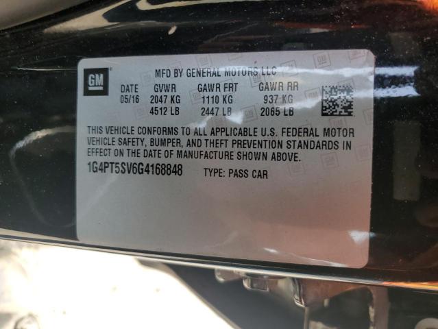 Photo 11 VIN: 1G4PT5SV6G4168848 - BUICK VERANO 