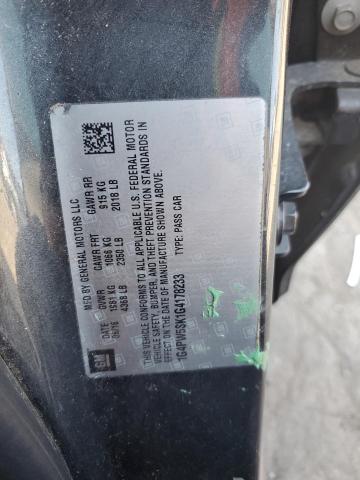 Photo 11 VIN: 1G4PW5SK1G4178233 - BUICK VERANO 