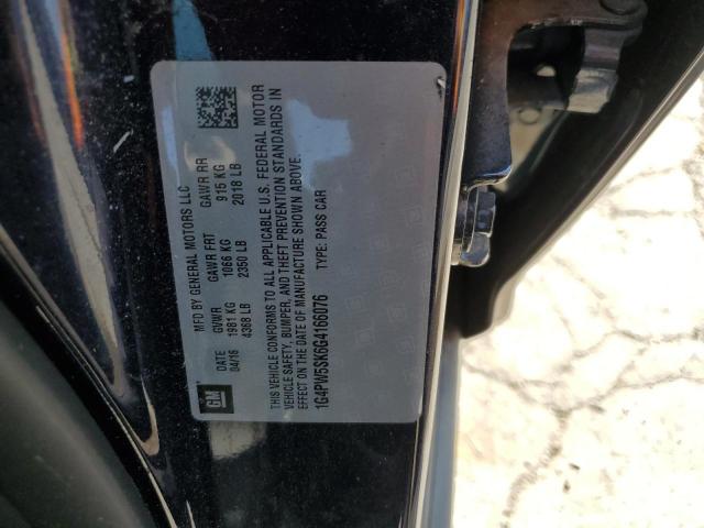 Photo 11 VIN: 1G4PW5SK6G4166076 - BUICK VERANO SPO 