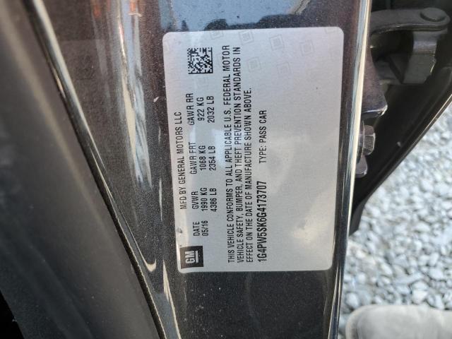 Photo 11 VIN: 1G4PW5SK6G4173707 - BUICK VERANO SPO 