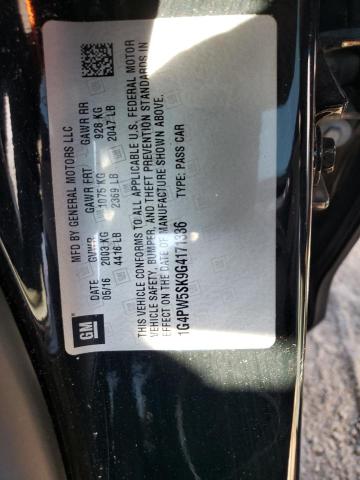 Photo 11 VIN: 1G4PW5SK9G4171336 - BUICK VERANO SPO 