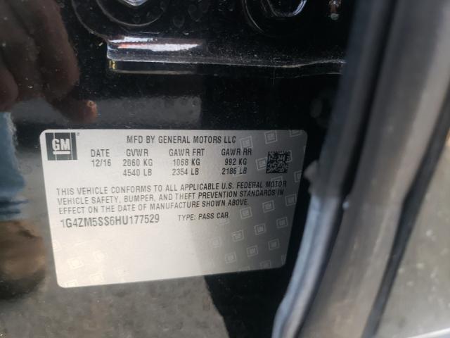 Photo 9 VIN: 1G4ZM5SS6HU177529 - BUICK LACROSSE 