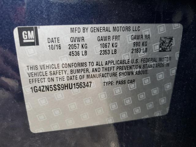 Photo 11 VIN: 1G4ZN5SS9HU156347 - BUICK LACROSSE P 