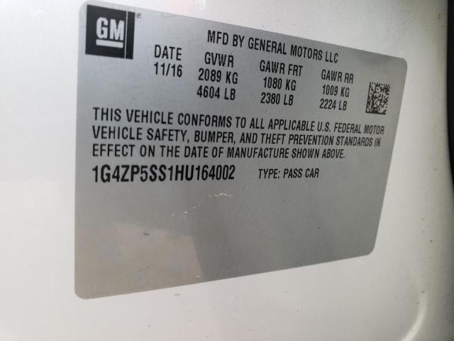 Photo 12 VIN: 1G4ZP5SS1HU164002 - BUICK LACROSSE E 