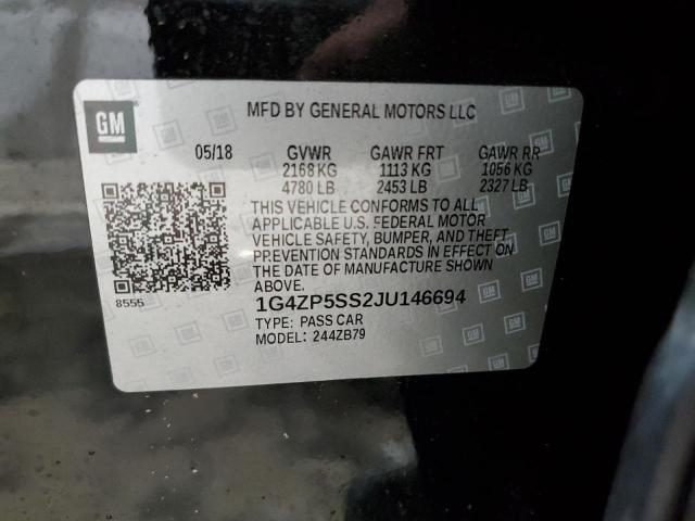 Photo 11 VIN: 1G4ZP5SS2JU146694 - BUICK LACROSSE E 