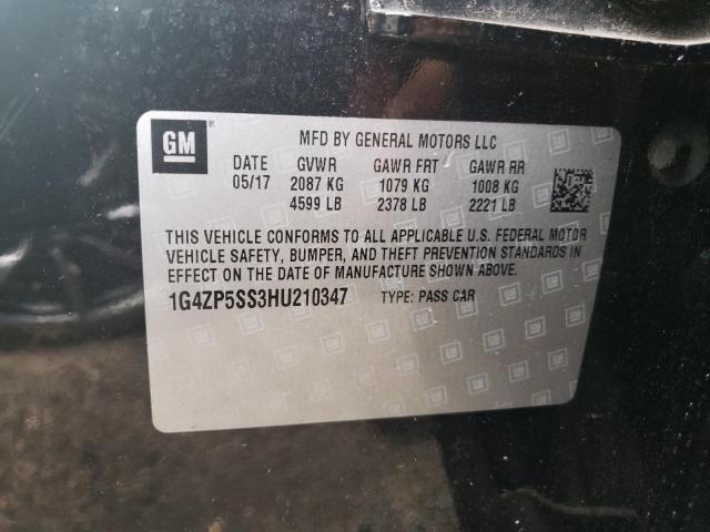 Photo 9 VIN: 1G4ZP5SS3HU210347 - BUICK LACROSSE 